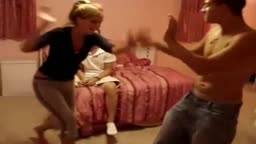 Cutie gets her sexy ass spanked