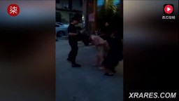 Chinese mistress beaten by angry wife and co