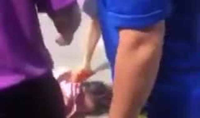 chinese girl stripped in public - Xrares