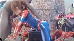 Red-haired milf enjoys BBC doggy