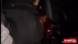 Public Car Blowjob with a Blonde and a Big Cock