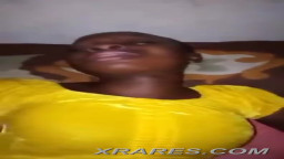 Busty black girl can't handle the d