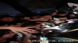 Girl masturbating at comic convention parking lot