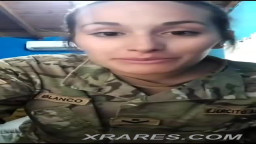 Beautiful Argentine soldier