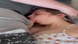 Roommate gets cum in mouth with facefucking