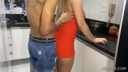 Brasileira flashes off her ginormous caboose in a tiny dress for her amigo - explosive