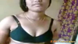 Indian Girl With Big Tits Tries On Clothes