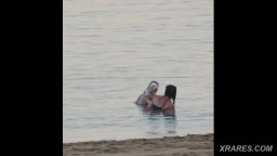 beach in the morning