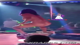 Latina MASSIVE squirt on fan