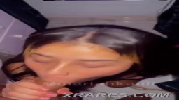Brazilian content creator giving blowjob