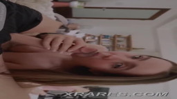 Beautiful chick sucks big dick