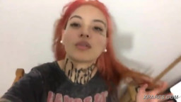 The Big Tits of a Tattooed Woman