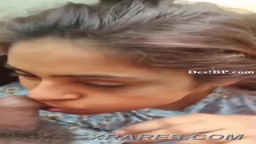 Desi Horny Sister blowing out her Stressed Elder Brother at Home !