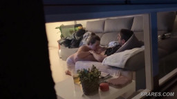 Window voyeur caught neighbor couple blowjob