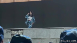 Public Boob Show