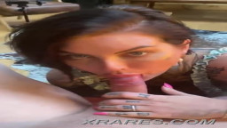 Hot british slut sucks and fucks