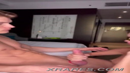 Shy teen sucks dick like a pro