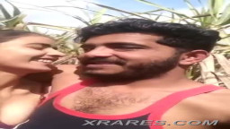 Desi teen in farm