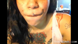 Big-Titted, Big-Bottomed Black Beauty on Cam HD