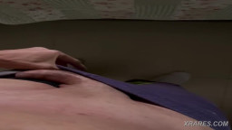 Batendo uma enquanto minha mãe dorme