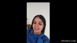 Latina nurse shows what she has for you