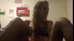 BM webcamed girl ing but showing it all