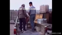 Tied on truck