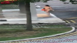 Singaporean woman walks naked in public